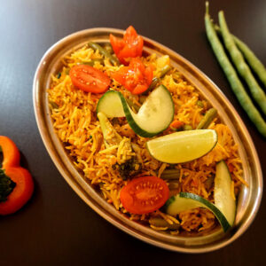 Vegetable Biryani (A7, A8, A12)